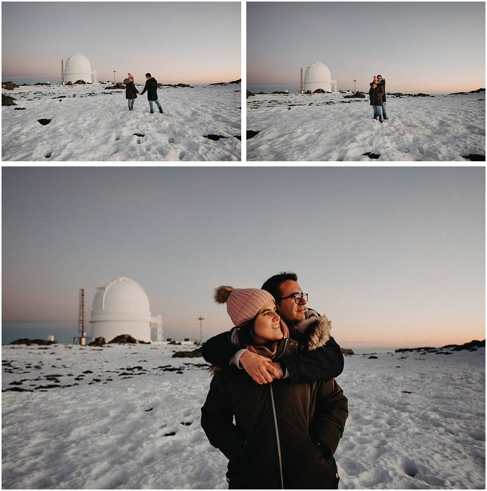fotos de pareja en el observatorio